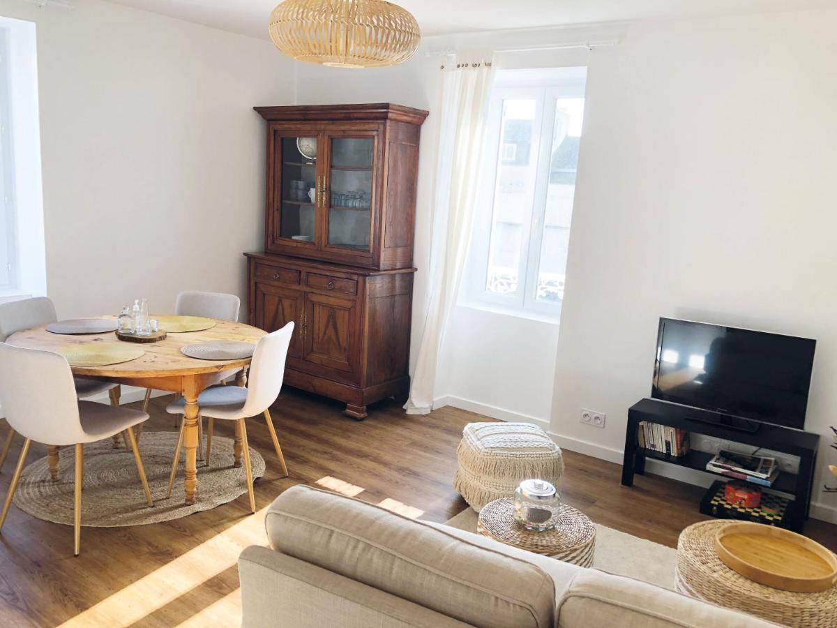 Chez Jeannette, Appartement Entre Centre Et Plages Concarneau Exterior photo